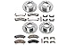 Power Stop K2073-36 Z36 Truck & Tow Front and Rear Brake Kit