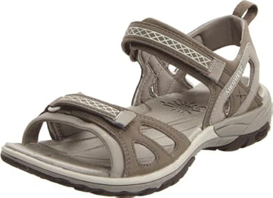 MERRELL Avian Light Strap Ladies Sandals, Brindle, UK8: Amazon ...