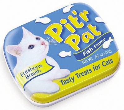 Childrens Toyshop  Pet Supplies : Chomp Pit'r Pat Fish Flavor Tasty Treats for Cats