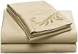 Court of Versailles 400-Thread Count Chateau King Flat Sheet, Gold