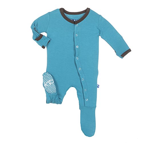 KicKee Pants Solid Footie (Baby)