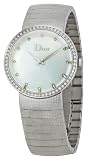 Christian Dior Women's CD042111M002 Baby D Fixed Bezel Set with 52 Diamonds Watch