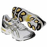 Asics Men's Gel-Stratus (White/Silver/Yellow 7.5 D)