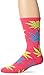 HUF Men's Neon Plantlife Crew Sock