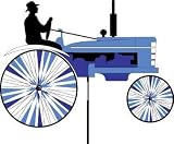 Premier Designs Blue Tractor Spinner