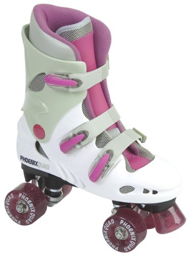 Sfr Pheonix Quad Skates - Pink/white - Uk3