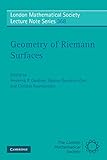 Geometry of Riemann surfaces