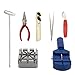 Queentools Watch Repair Tool Kit Set Watch Link Opener Repair Remover Case Tool Kit Set（16 Pcs）