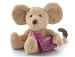 NICI Lillebi, Kindergarten Maus, Plüsch, 15cm, mit Kindergartentasche
