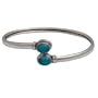 Girls Jewelry Silver Cuff Bracelet 2.5 inches (brclt338)