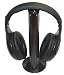 FM HiFi WIRELESS HEADPHONES 5 in 1 Super Bass Cordless EARPHONE by WOLVOL