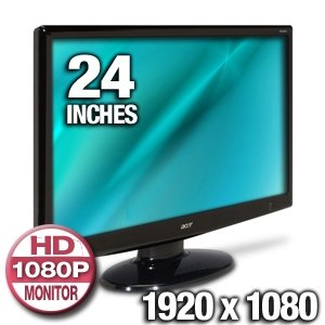 Acer H243Hbmid 24 Full HD LCD Monitor by 