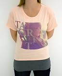 Peach Windswept Styled Tee