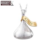 HERSHEY'S KISS Daughter Diamond Pendant Necklace: KISSES For My Daughter by The Bradford Exchange