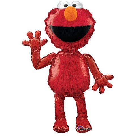 Good Elmo Airwalker Mylar Jumbo Balloon