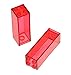 Premium Clear Red Stackable Base Plates - 4 Pack 10