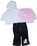 Infant Girls' Corduroy Outfit with Poodle Applique