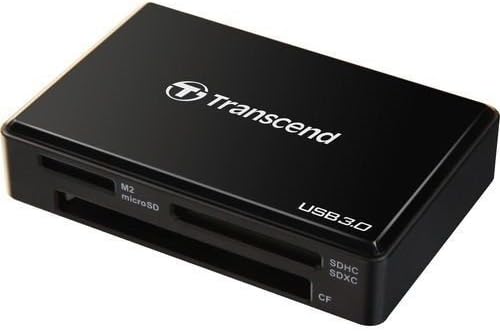 Transcend USB 3.0 Super Speed Multi-Card Reader for SD, SDHC UHS, SDXC, CF cards