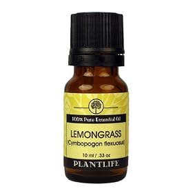 Lemongrass 100% Pure Essential Oil - 10 ml