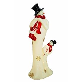 Barcana 40.5-Inch Illuminated Life Impressions Snowman Christmas Light by Barcana