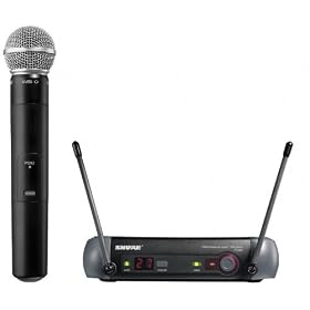 Shure PGX24 SM58 Handheld Wireless System, H6 by 