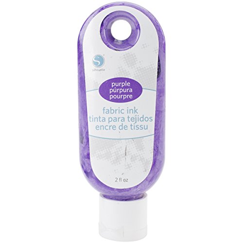 Silhouette of America Silhouette Fabric Ink, 2 oz, Purple