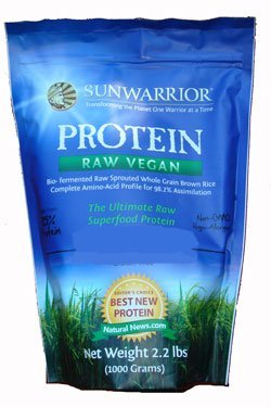 Black Friday Sun Warrior Protein Powder (New Eco Pack) 2.2lb (1KG)- Natural Flavor Deals