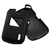 GTMax Black Rubber Hard Clip On Crystal Cover Case for Verizon LG Accolade VX-5600 CDMA Cell Phone