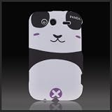 Design'd by CellXpressionsTM Black & White Panda Bear hard case cover HTC Wildfire S 2 G13