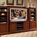 Home Styles 4 Piece Homestead Entertainment Wall Unit / Warm Oak