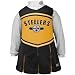 Reebok Pittsburgh Steelers Black Toddler 2-Piece Cheerleader Dress