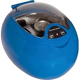 Haier HU780BW 16-Ounce Programmable Ultrasonic Jewelry and CD Cleaner, Blue