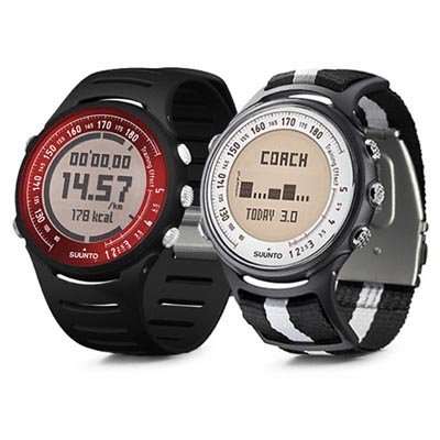 Suunto T4 Heart Rate Monitor and Fitness Trainer Watch (Black Volcano)