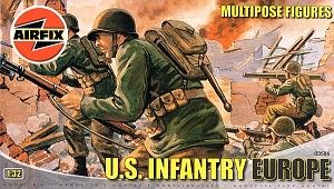 Childrens Toyshop  Toys : Airfix Us Infantry - Series 3 & 8  (1:32 Scale)