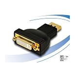 PureLink - basic+ Serie. Zertifizierter DisplayPort DVI Adapter mit 24 kt. vergoldeten Steckkontakten - VESA. FullHD 1080p, 1920x1200. DisplayPort Stecker konvertiert zu DVI-D Single Link Buchse. DA0002-3.
