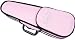 Pink Violin Case 1/2 Size, Pink Interior, Pink Covering Cloth, Back Pack Straps