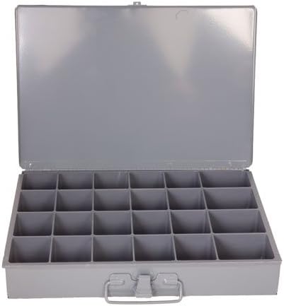 24 Compartment Storage Drawer, Steel Storage Cabinet, Durham (6/Case)