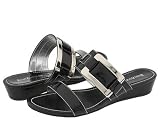 Enzo Angiolini 'Nevara' Low Wedge Sandals
