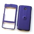 HTC Touch Diamond Sprint CDMA Rubberized Snap On Protector Hard Case Leather Paint Cover Purple