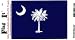 South Carolina Heavy Duty Vinyl Bumper Sticker (3 x 5 Inches)