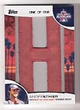 2011 Topps In The Name Letter Relics #INR36 Andre Ethier H 1/1 Dodgers