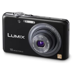 Panasonic Lumix DMC-FS22EG-K Digitalkamera (16 Megapixel, 4-fach opt. Zoom, 7,5 cm (3 Zoll) Touchscreen, bildstabilisiert) schwarz