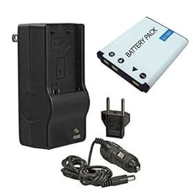 High Capacity Replacement Battery and Mini Rapid Charger For Canon PowerShot ELPH 110 HS