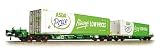Bachmann 37-303 Intermodal Bogie 2 x 45ft Containers (Asda)