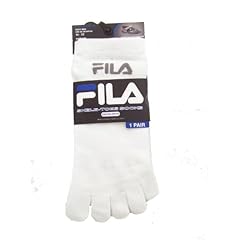 Fila Mens Skele-toes Socks No-show White. Sock Size: 10-13 Style 0468og