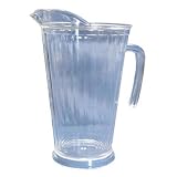 Clear Plastic 60 ounce Pitchers (6 count)