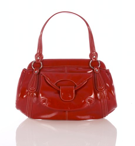 Per Una Patent Front Pocket Bag