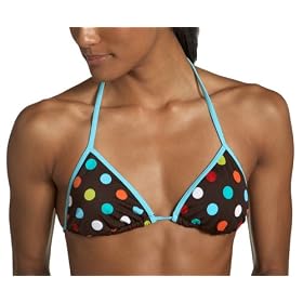 Buy Raisins Juniors' Cha Cha Dot Slide Bra Bikini Top by Raisins