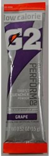 Gatorade Perform 02 Powder Packet G2 - Grape Case Pack 40