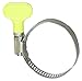 Dixon Thumb Screw Clamp, 1/2 SS Band, CS Screw, Thermoplastic Screw Cap (HS12Y)